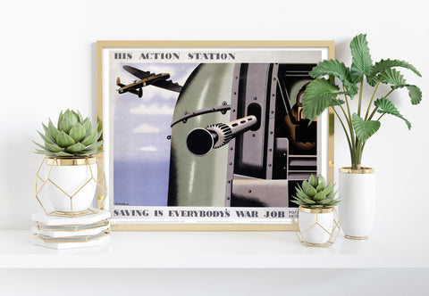 Action Station - 11X14inch Premium Art Print