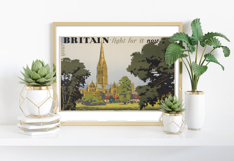 Britain - Fight For It - 11X14inch Premium Art Print