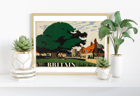 Fight For Britain - 11X14inch Premium Art Print