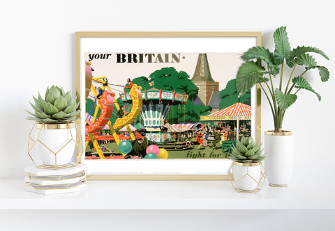 Your Britain, Fight For It - 11X14inch Premium Art Print
