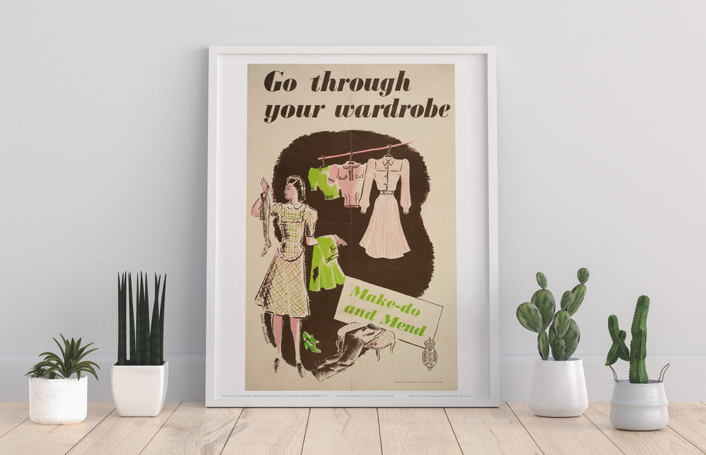 Go Through Your Wardrobe - 11X14inch Premium Art Print