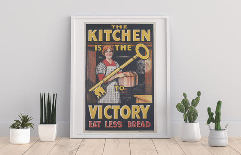 The Kitchen Is The Key To Victory - 11X14inch Premium Art Print