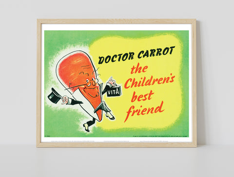 Dr Carrot - 11X14inch Premium Art Print