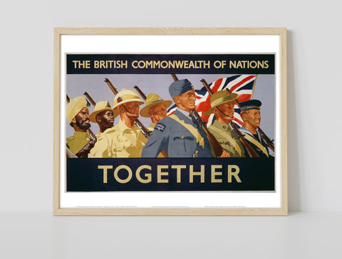 Commonwealth Of Nations Together - 11X14inch Premium Art Print