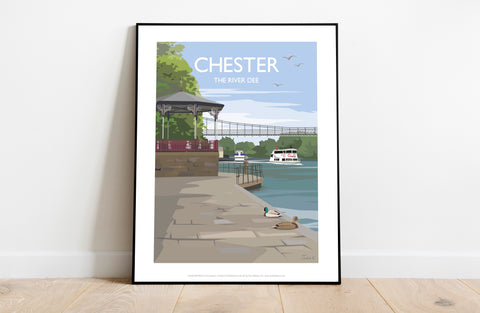 Chester - River Dee - 11X14inch Premium Art Print