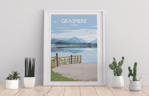 Grasmere - Cumbria - 11X14inch Premium Art Print