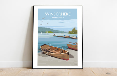 Lake District - Windermere - 11X14inch Premium Art Print