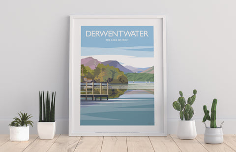 Lake District - Derwentwater - 11X14inch Premium Art Print