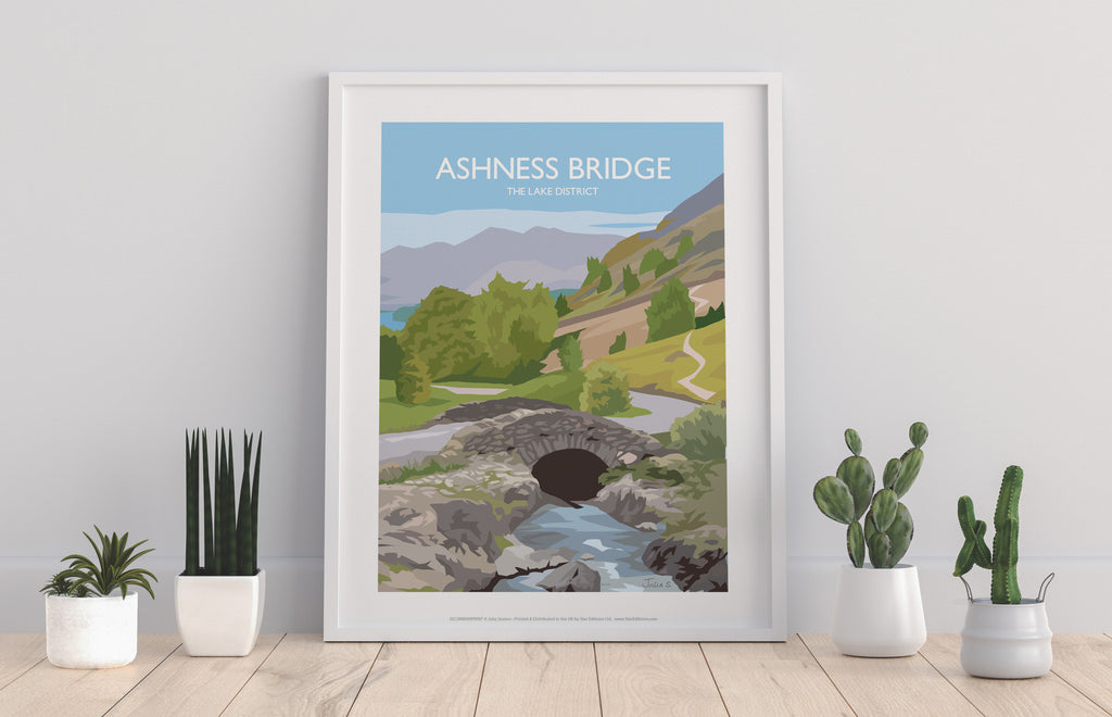 Ashness Bridge - Lake District - 11X14inch Premium Art Print