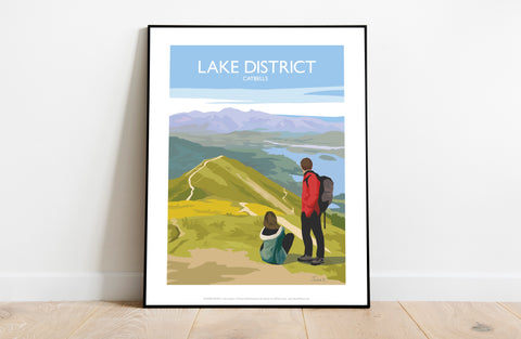 Catbells - Lake District - 11X14inch Premium Art Print