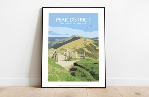 Mam Tour And The Great Ridge - Peak District - Art Print