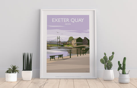 Exeter Quay - 11X14inch Premium Art Print