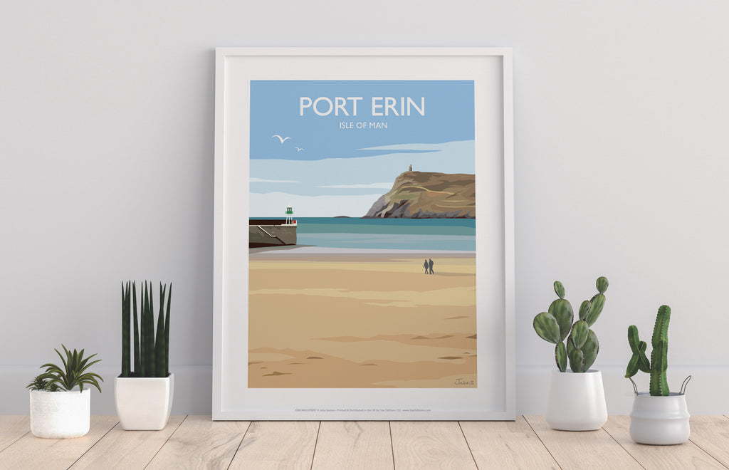 Port Erin - Isle Of Man - 11X14inch Premium Art Print