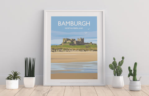 Bamburgh - Northumberland - 11X14inch Premium Art Print