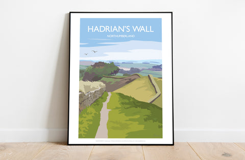 Hadrian's Wall - 11X14inch Premium Art Print