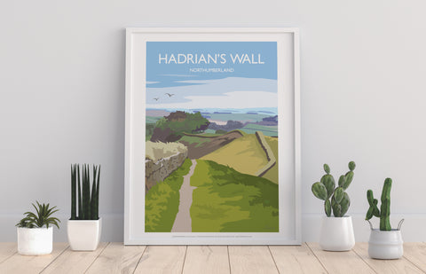 Hadrian's Wall - 11X14inch Premium Art Print