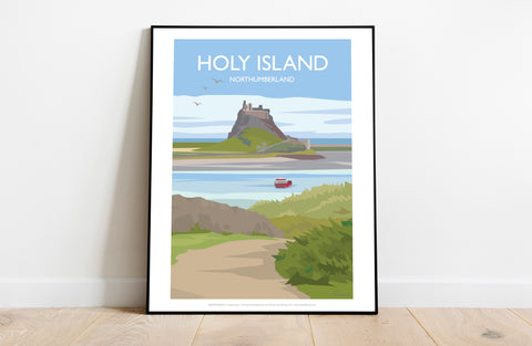 Holy Island, Northumberland - 11X14inch Premium Art Print