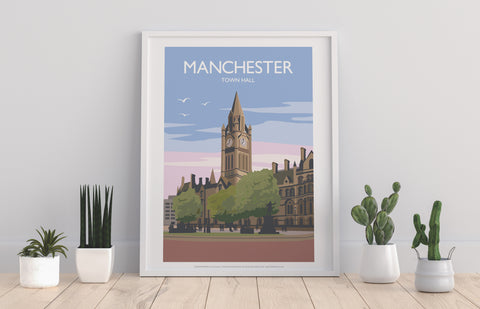 Manchester - Town Hall - 11X14inch Premium Art Print