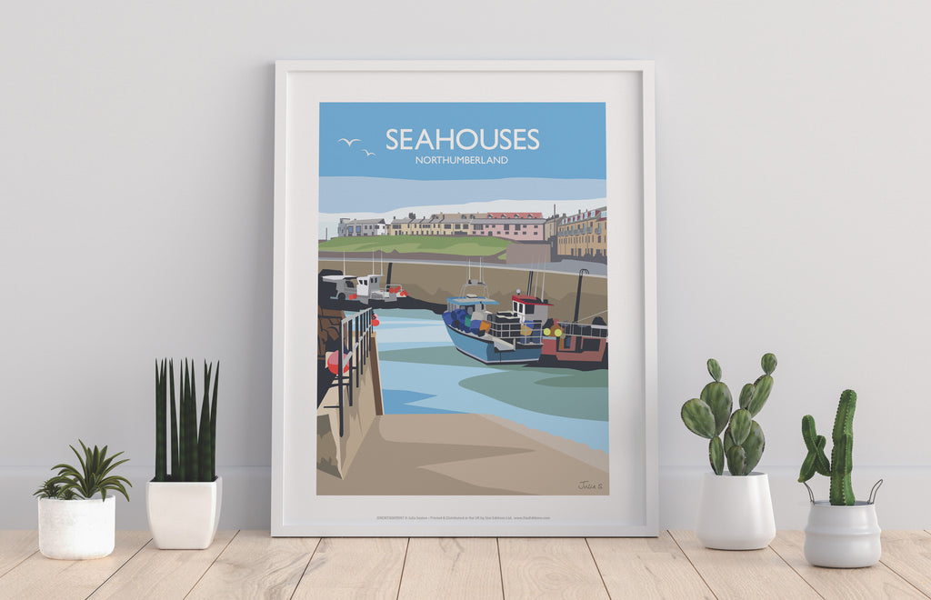 Seahouses - Nothumberland - 11X14inch Premium Art Print