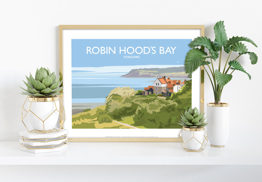 Robin Hood's Bay - 11X14inch Premium Art Print