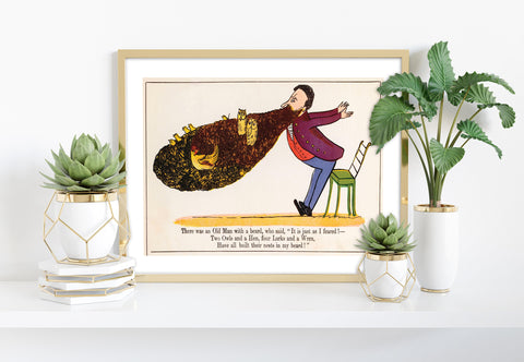 There Was An Old Man With A Beard - 11X14inch Premium Art Print
