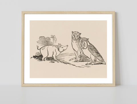 The Owl And The Pussycat - Art Print