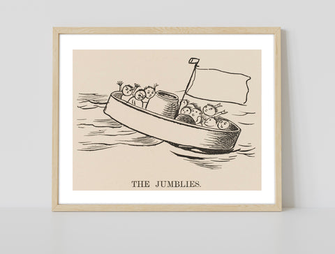 The Jumblies - 11X14inch Premium Art Print