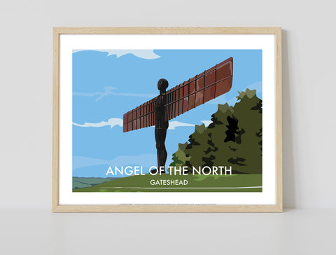 Angel Of The North - Gateshead - 11X14inch Premium Art Print