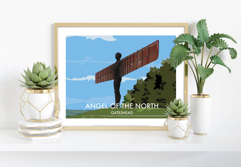 Angel Of The North - Gateshead - 11X14inch Premium Art Print