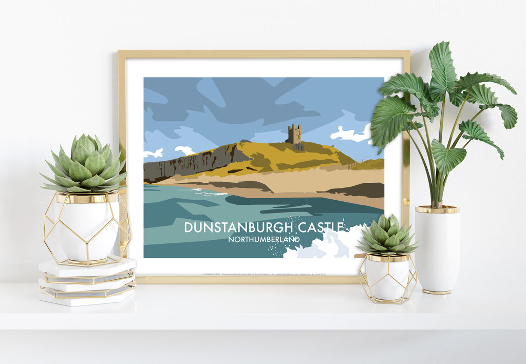 Dunstanburgh Castle - Northumberland - Premium Art Print