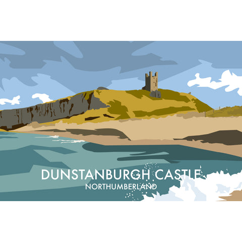 LHOPNE003: Dunstanburgh Castle Northumberland. T Shirt