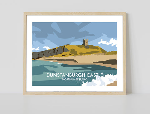 Dunstanburgh Castle - Northumberland - Premium Art Print