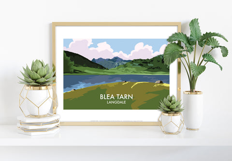 Blea Tarn - Langdale - 11X14inch Premium Art Print