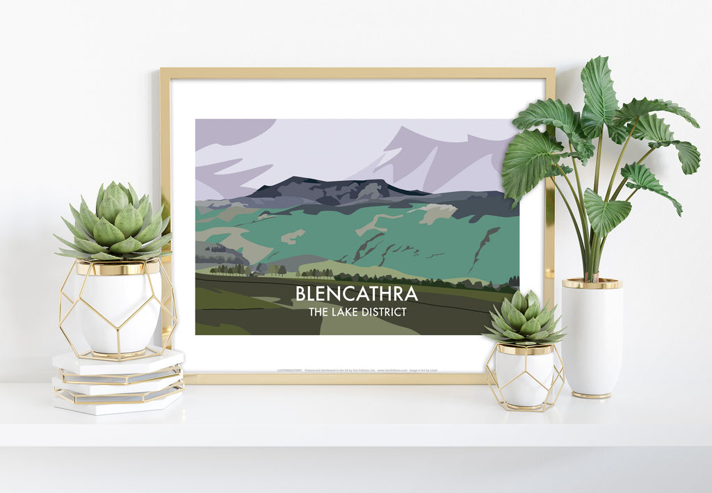 Blencathra - The Lake District - 11X14inch Premium Art Print