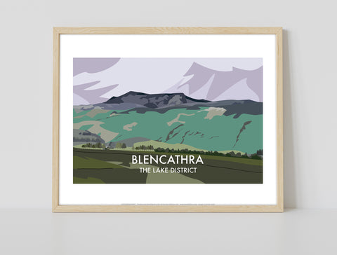 Blencathra - The Lake District - 11X14inch Premium Art Print