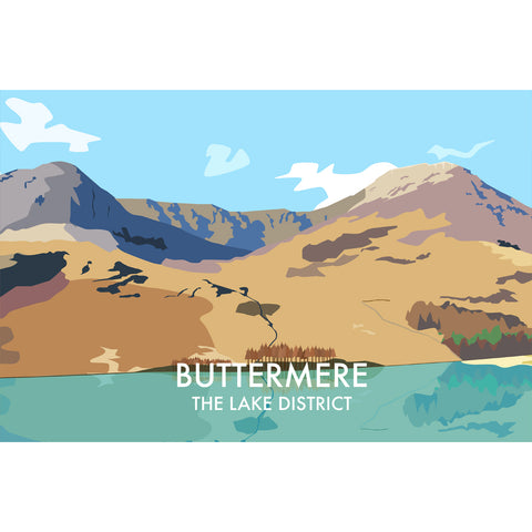 LHOPNW003: Buttermere The Lake District. T Shirt