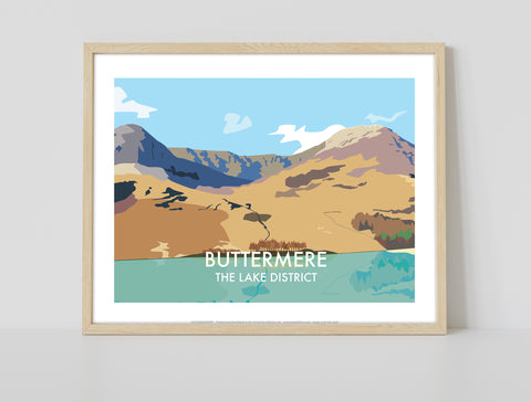 Buttermere - The Lake District - 11X14inch Premium Art Print
