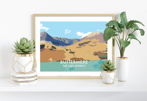 Buttermere - The Lake District - 11X14inch Premium Art Print