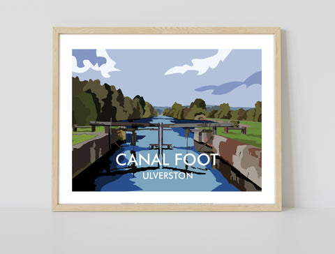 Canal Foot - Ulverston - 11X14inch Premium Art Print