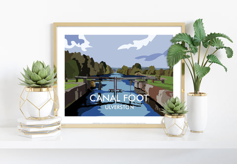Canal Foot - Ulverston - 11X14inch Premium Art Print