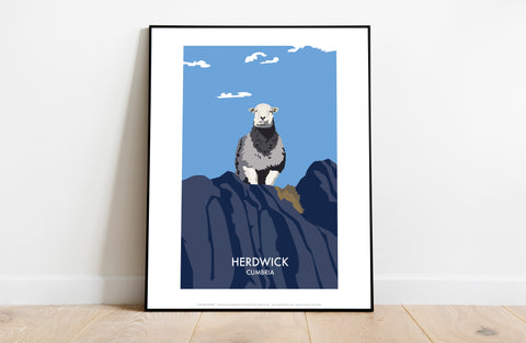 Herdwick - Cumbria - 11X14inch Premium Art Print