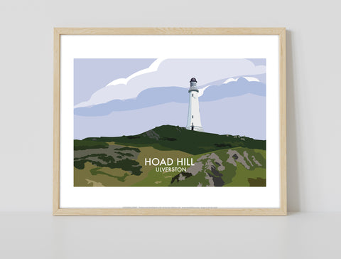 Hoad Hill - Ulverston - 11X14inch Premium Art Print