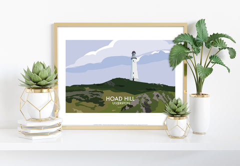 Hoad Hill - Ulverston - 11X14inch Premium Art Print