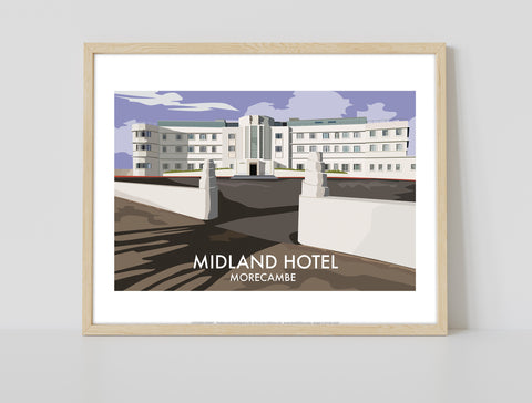 Midland Hotel - Morecambe - 11X14inch Premium Art Print