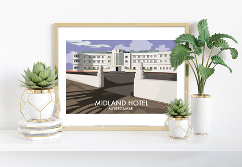 Midland Hotel - Morecambe - 11X14inch Premium Art Print