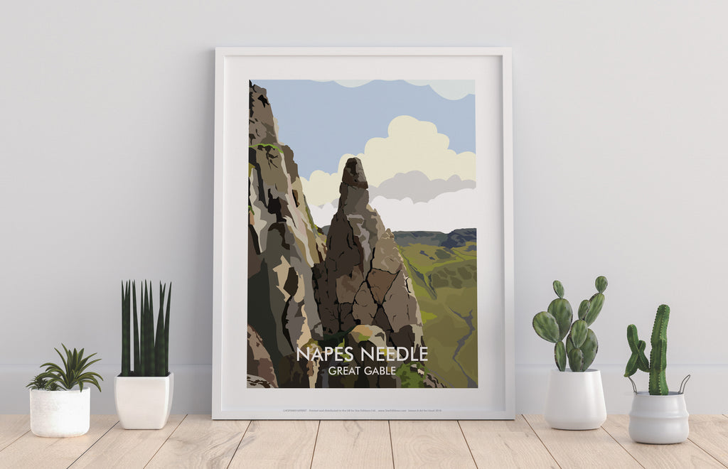 Napes Needle - Great Gable - 11X14inch Premium Art Print