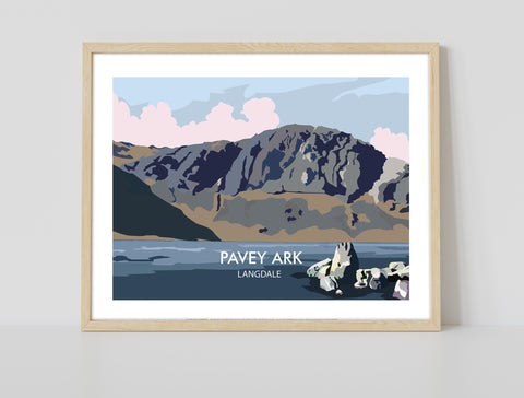 Pavey Ark - Langdale - 11X14inch Premium Art Print