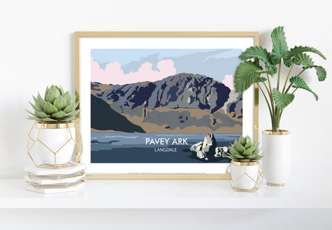 Pavey Ark - Langdale - 11X14inch Premium Art Print