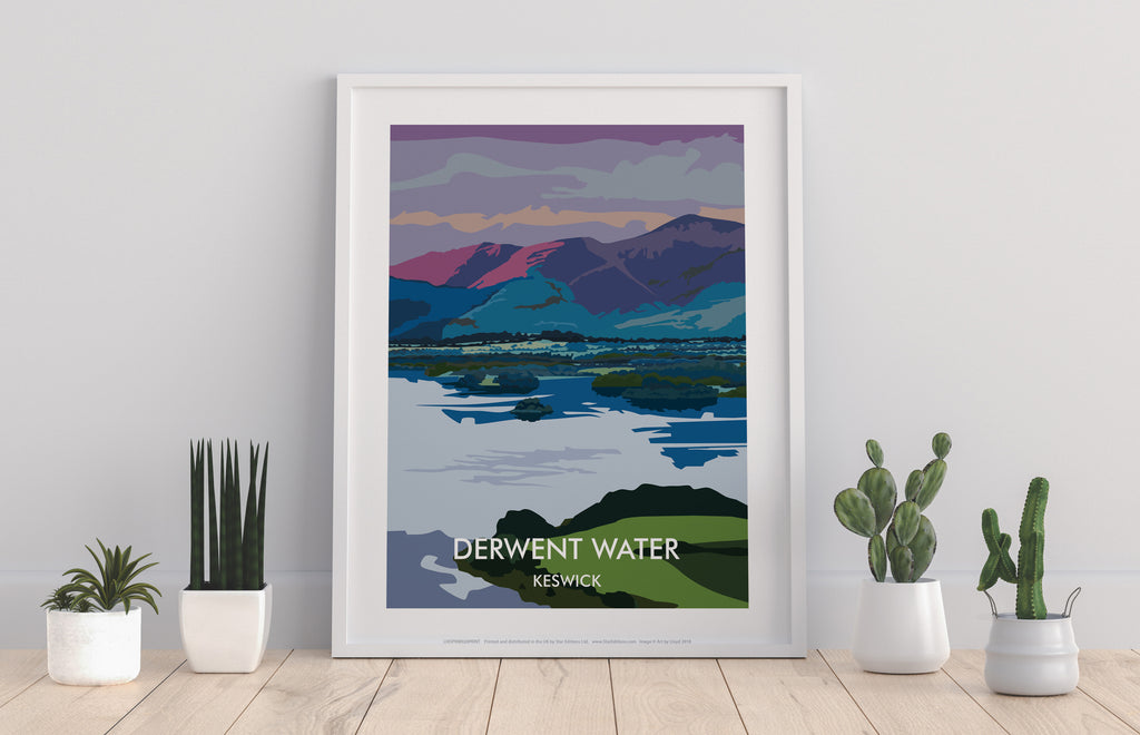 Derwent Water - 11X14inch Premium Art Print