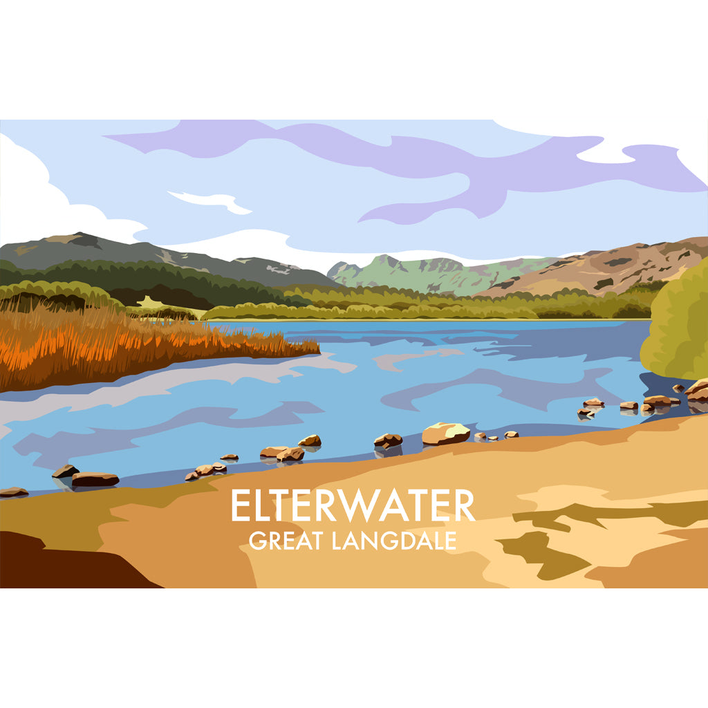 LHOPNW023: Elterwater Great Langdale. T Shirt